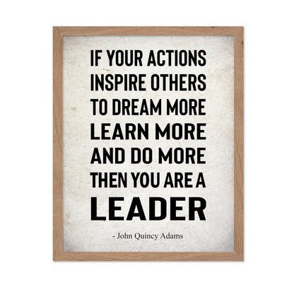 If Your Actions Inspire Others