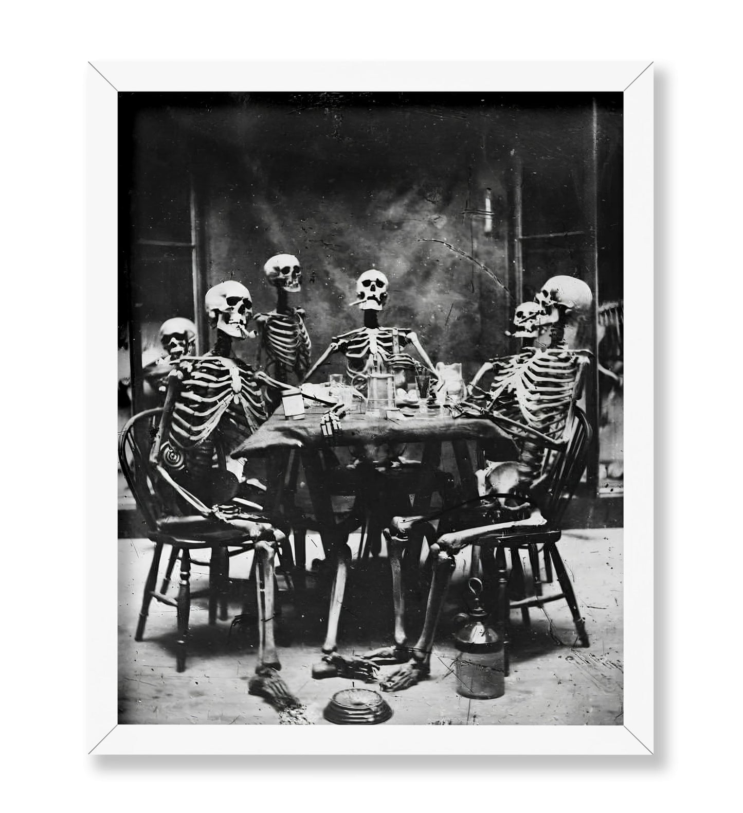 Skeletons Smoking