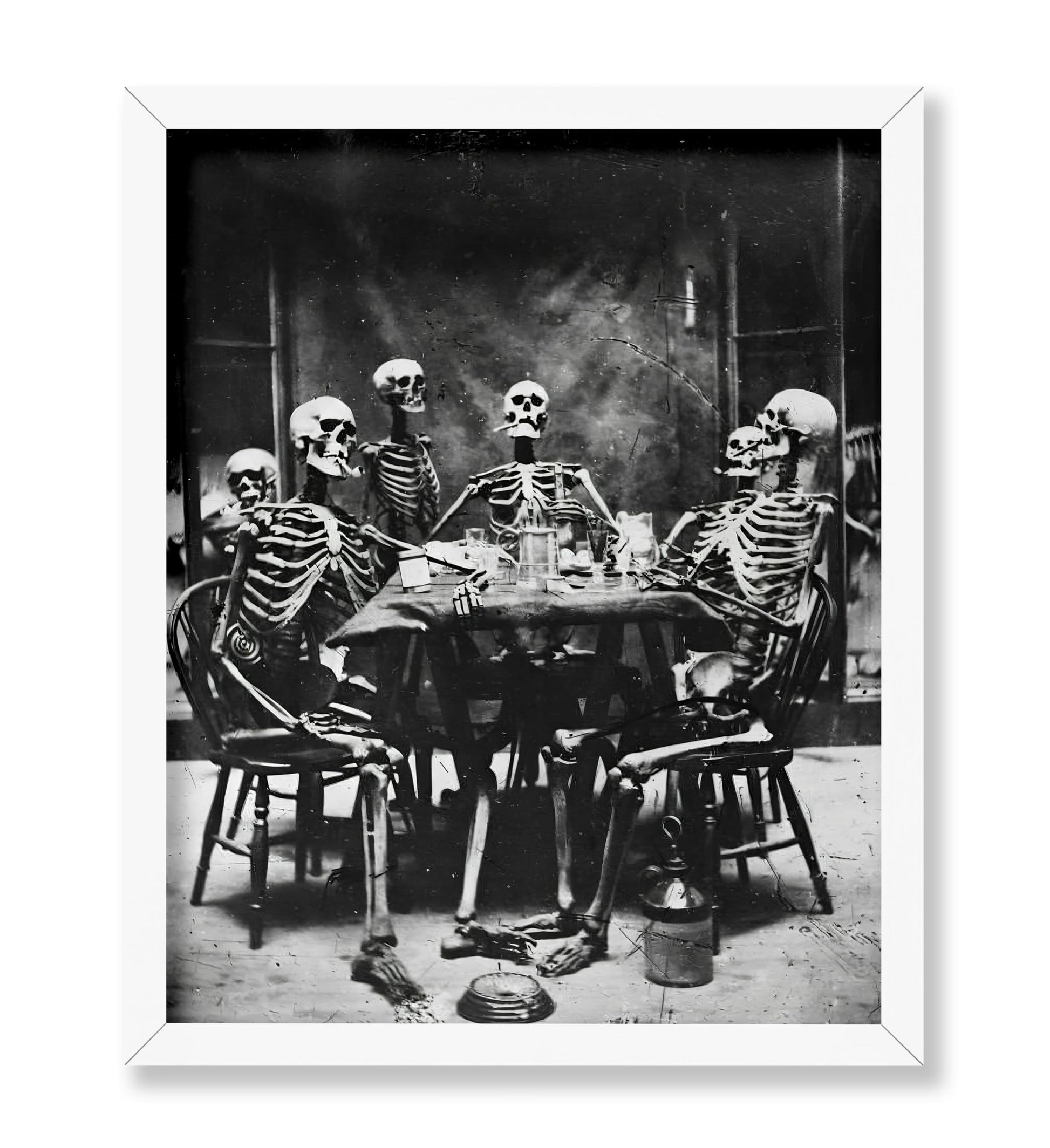 Skeletons Smoking
