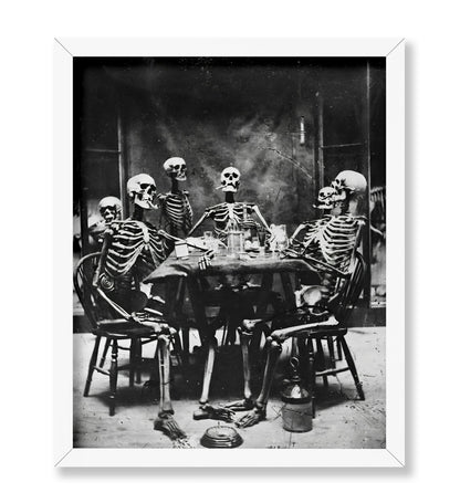 Skeletons Smoking