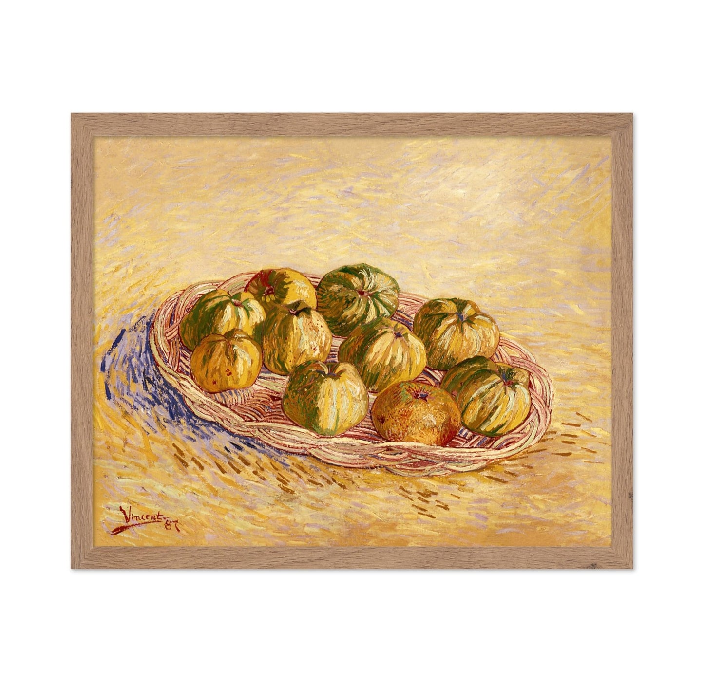 Van Gogh - Still Life Basket of Apples No2