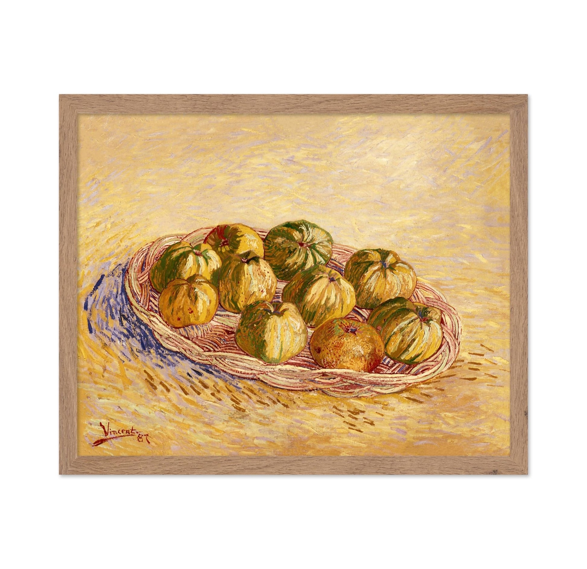 Van Gogh - Still Life Basket of Apples No2