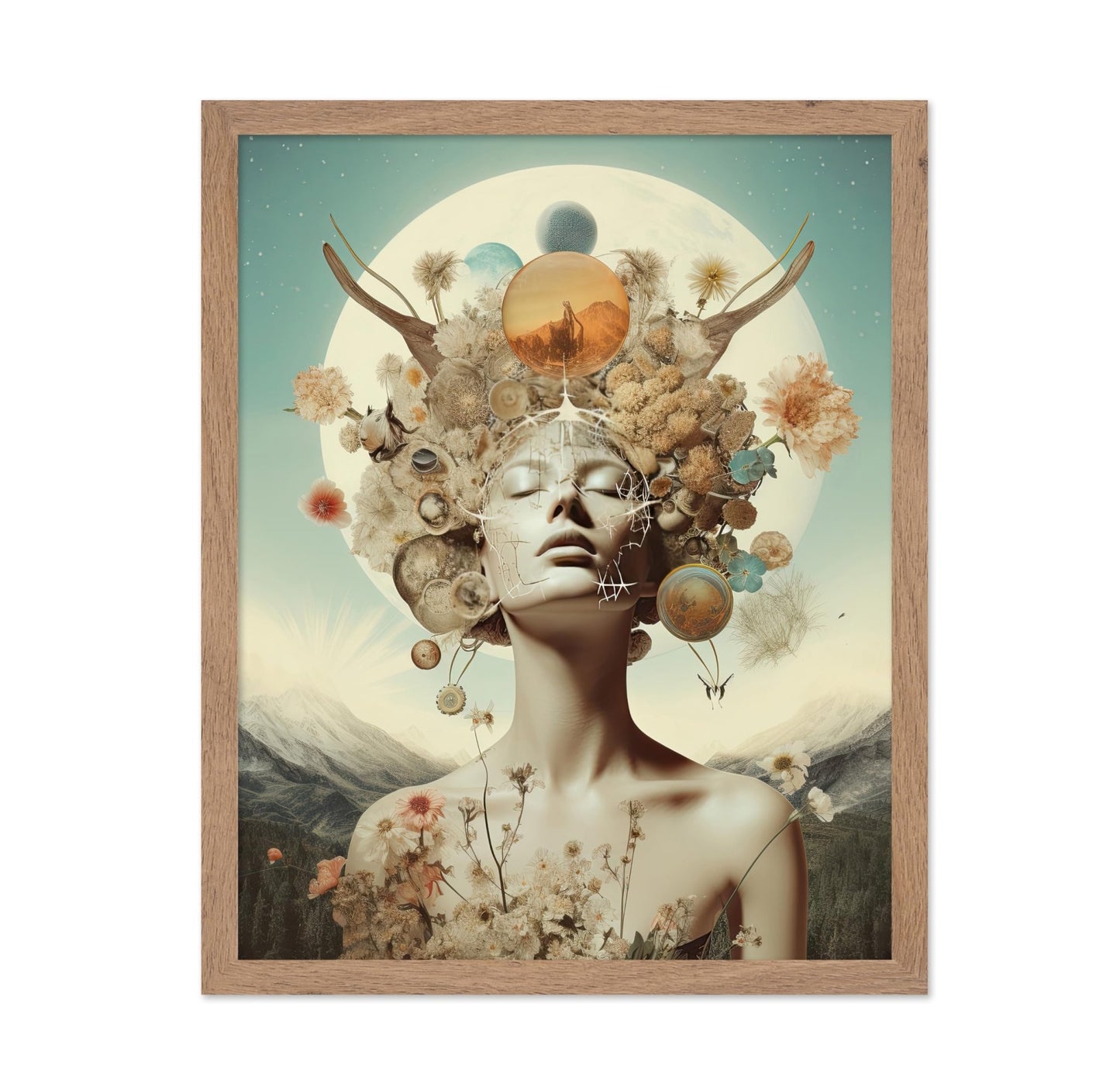 Trippy Woman Portrait No14