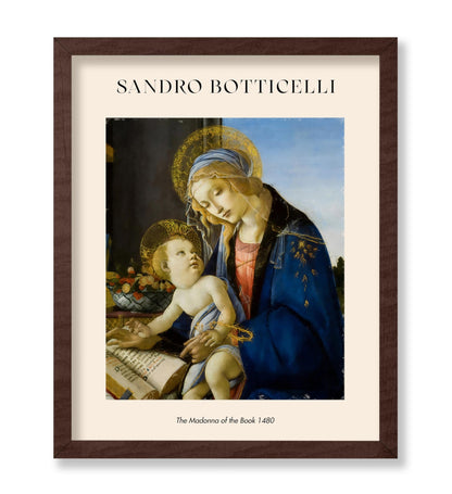 Sandro Botticelli - The Madonna of the Book