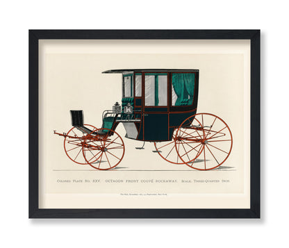 Brougham Antique Carriage