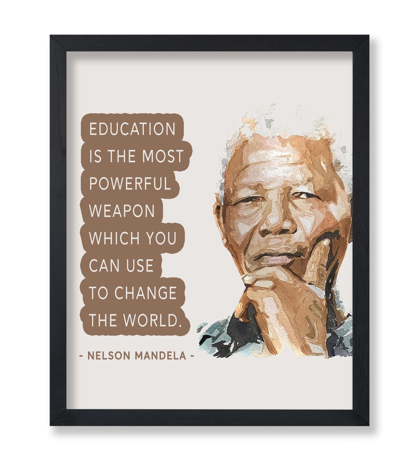 Nelson Mandela - Education is the Most Powerful Weapon