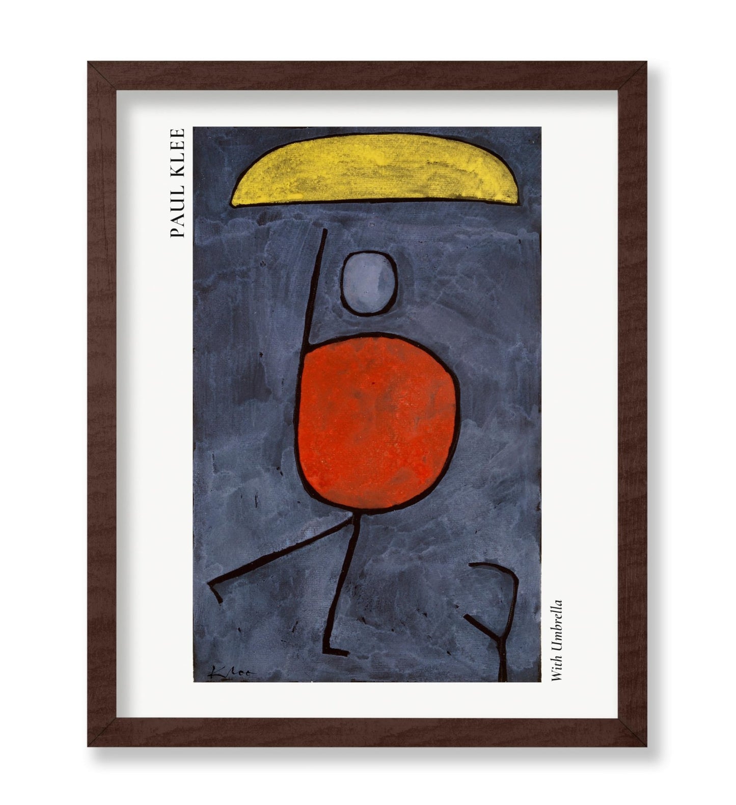 Paul Klee - With An Umbrella