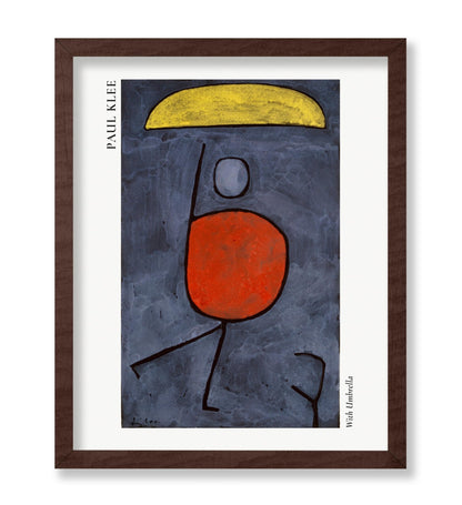 Paul Klee - With An Umbrella