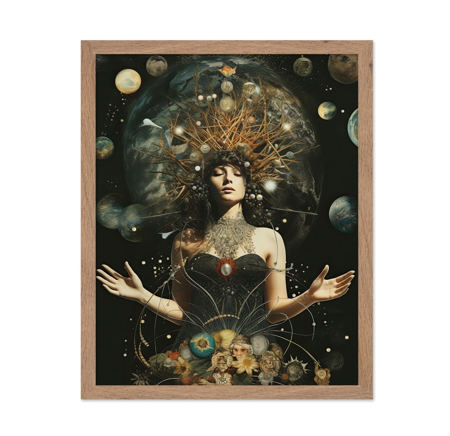Trippy Woman Portrait No6