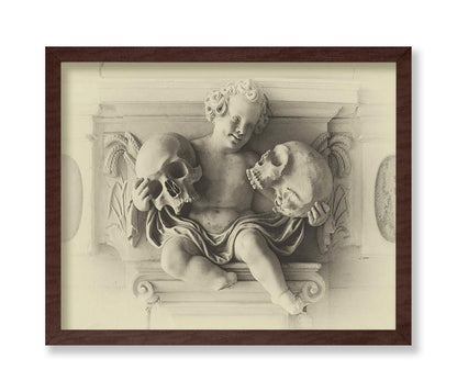Cherub with Skulls