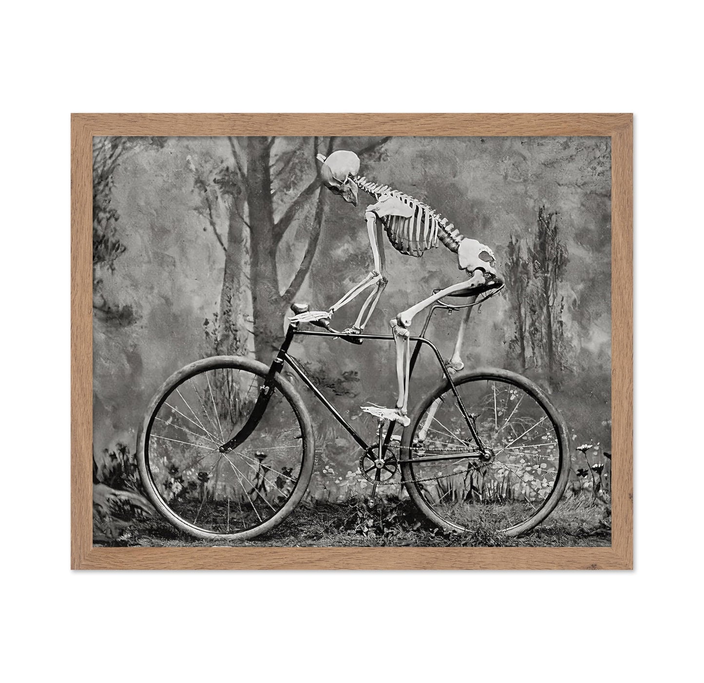 Skeleton on a Bike