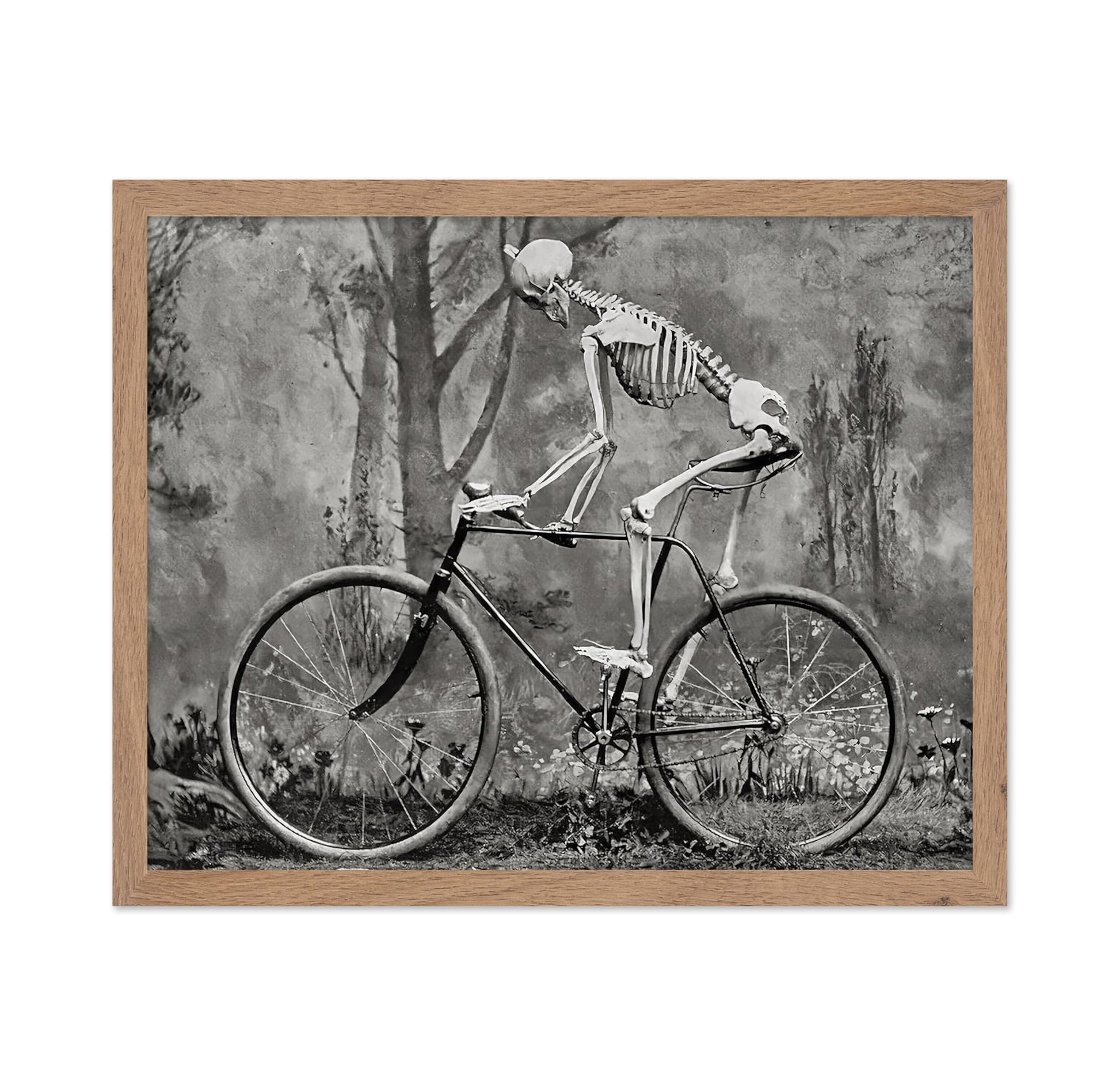 Skeleton on a Bike