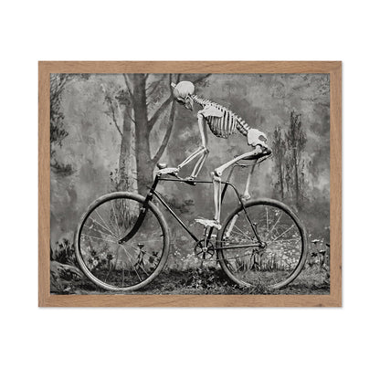 Skeleton on a Bike