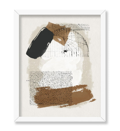 Abstract Written Message