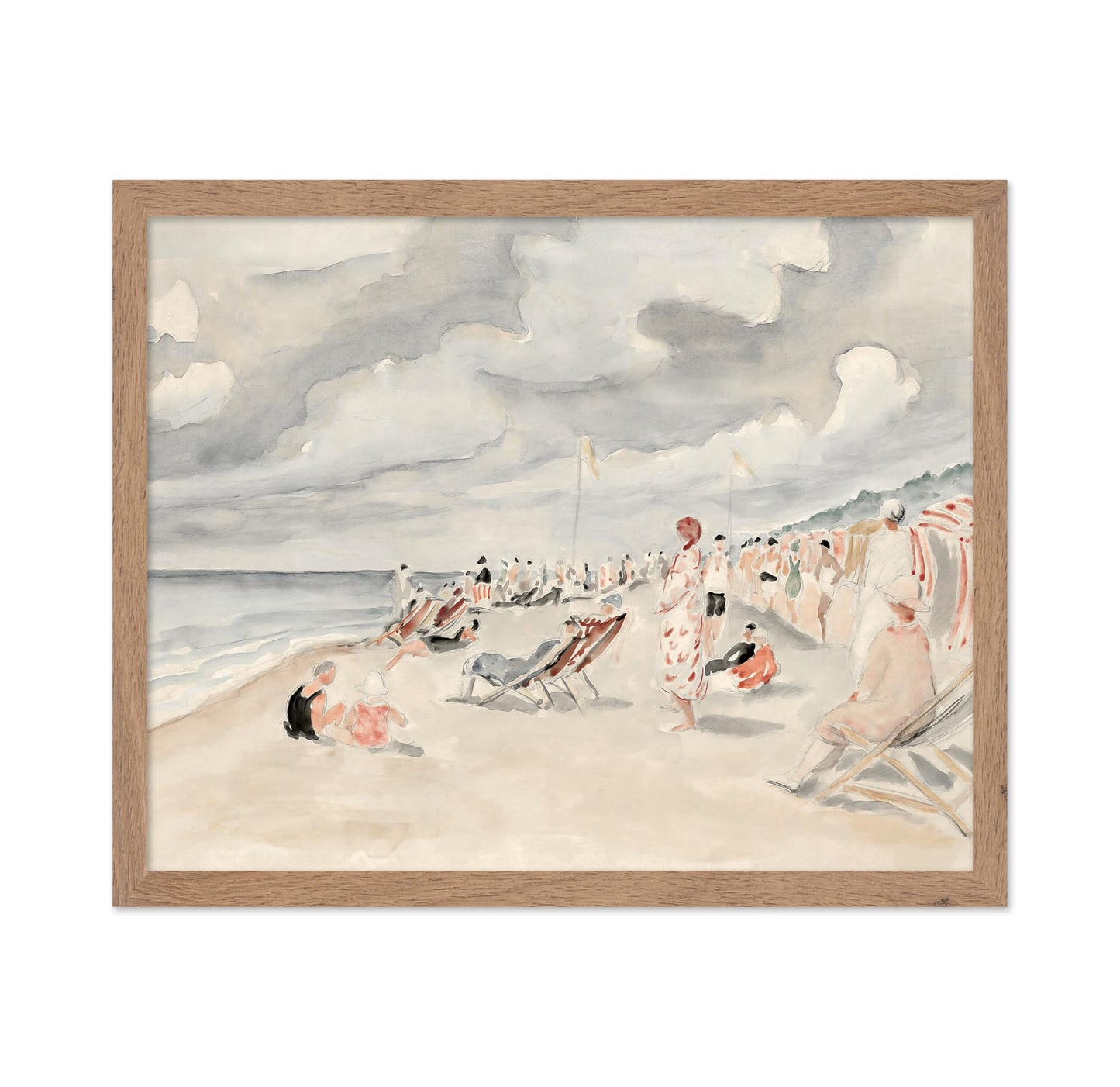 Henri Lebasque - La Plage De Deauville