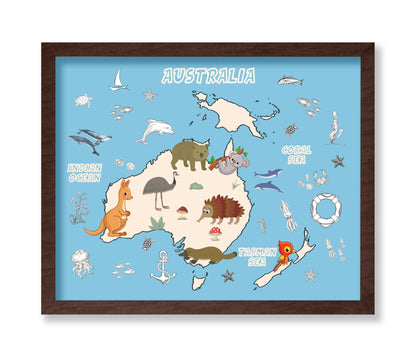 Animal Map of Australia