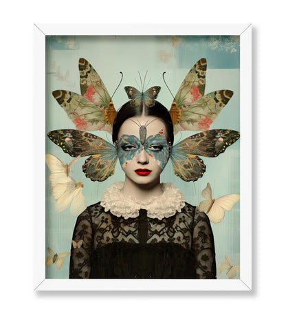 Woman and Butterfly No1