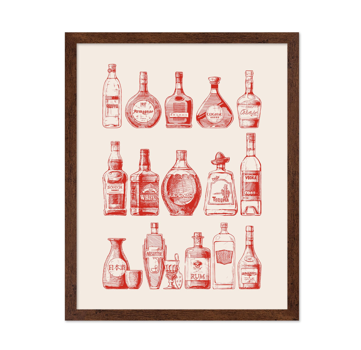 Alcohol Bottles No1