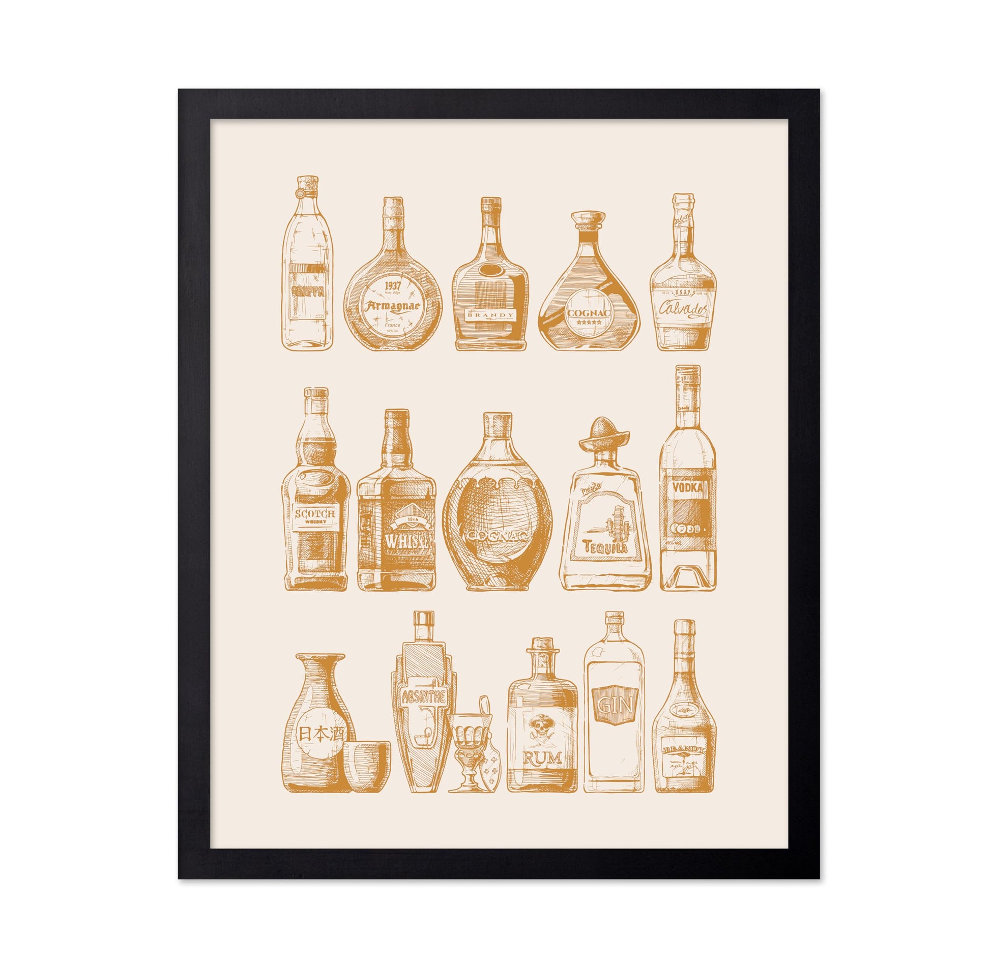 Alcohol Bottles No2
