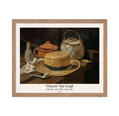 Van Gogh - Still Life with Yellow Straw Hat No1