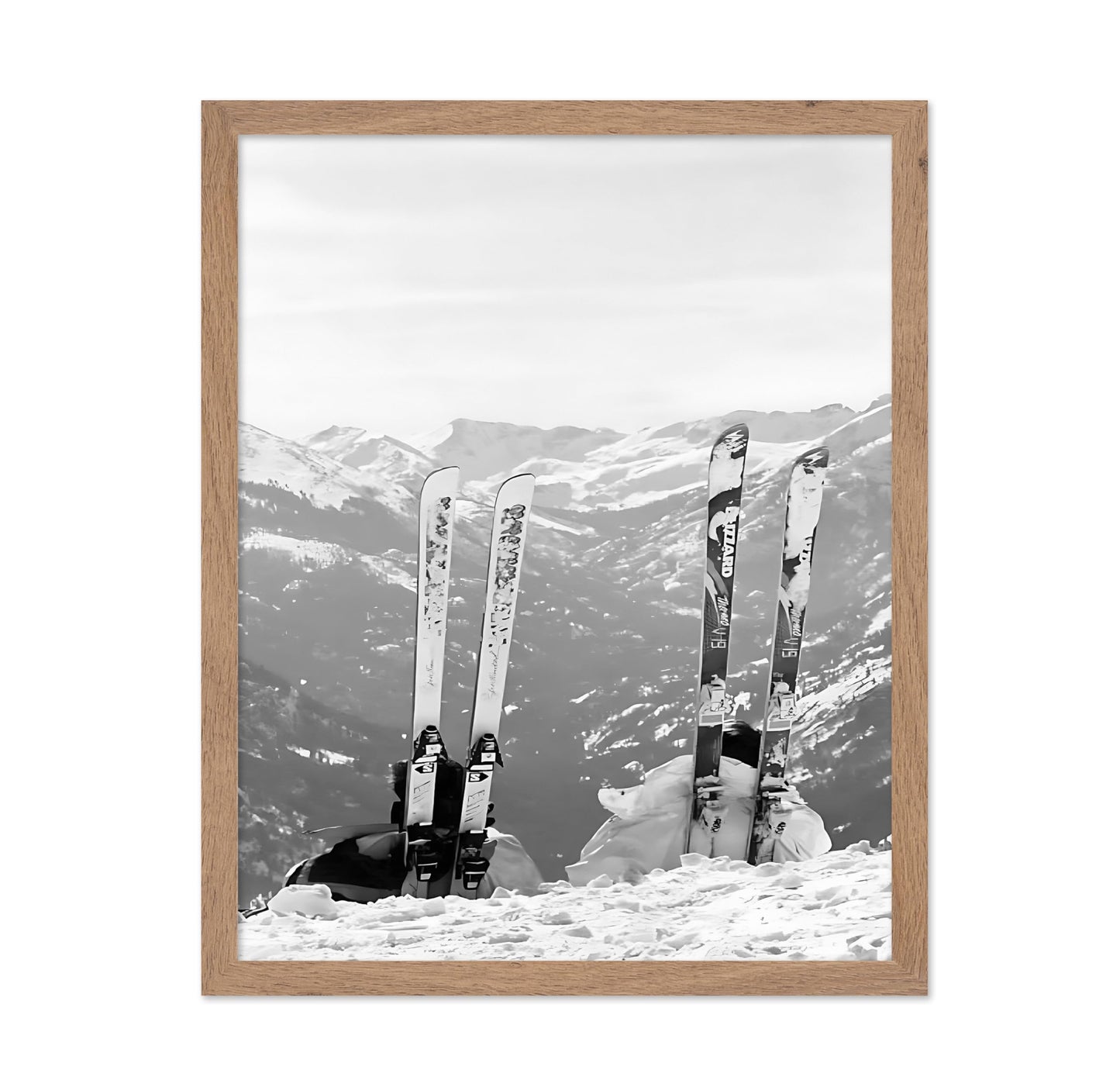 Snowblades in Ski Mountain