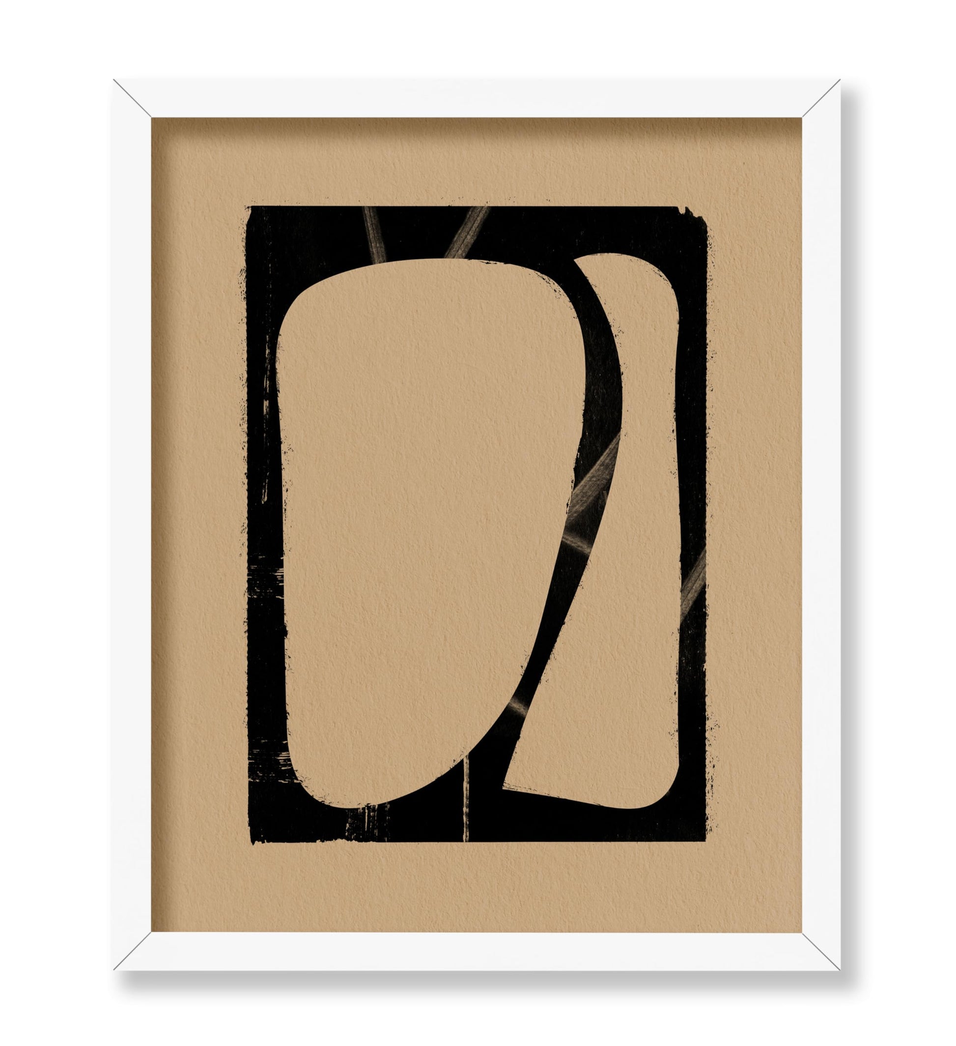 Black & Beige
