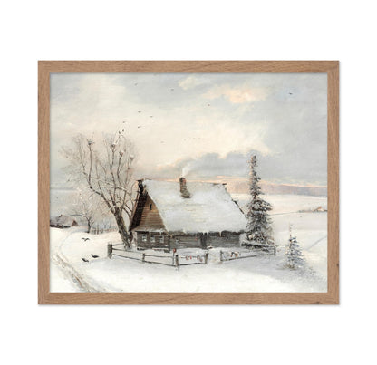 Snowy Cabin