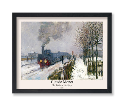 Claude Monet - The Train in the Snow