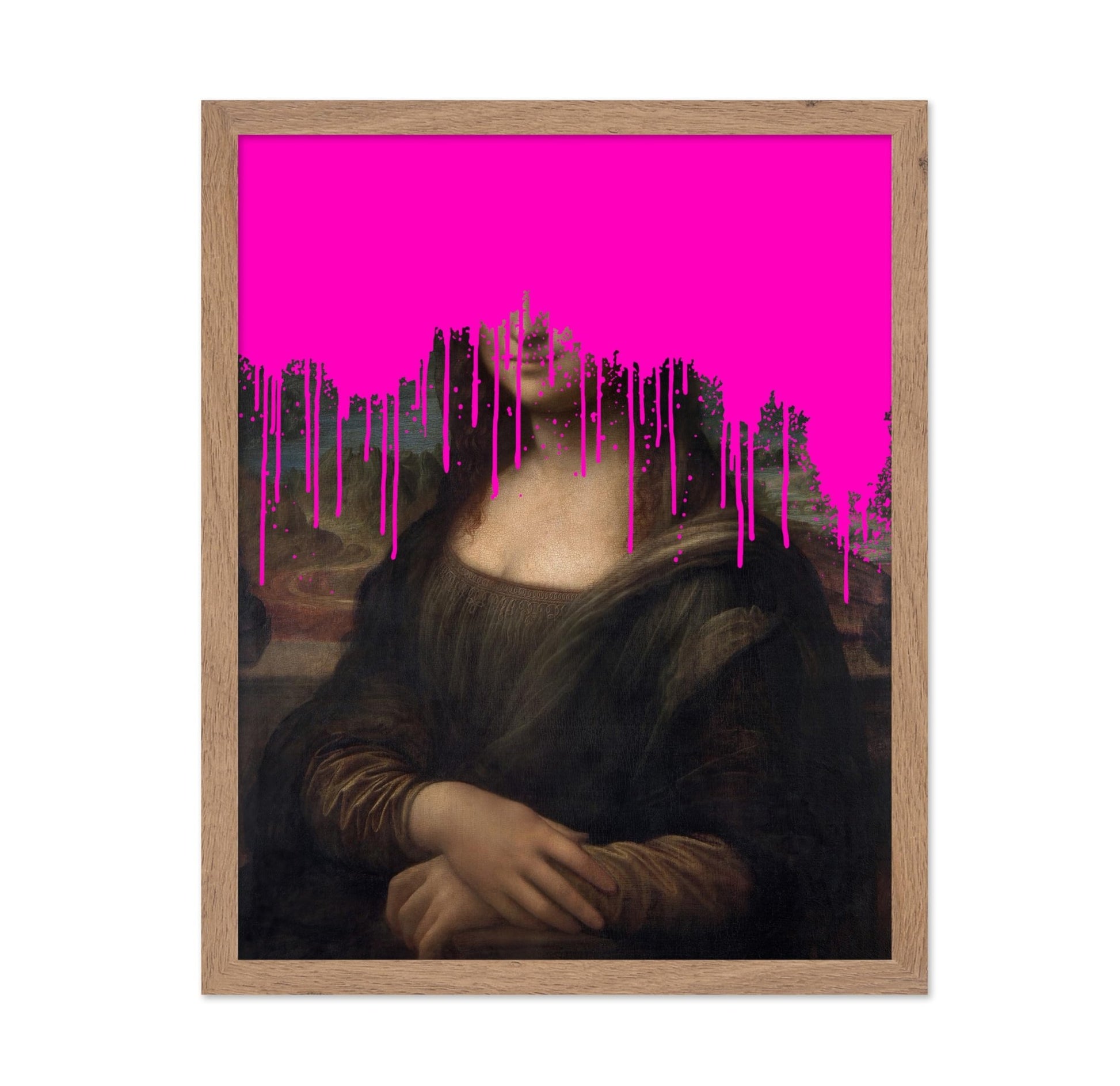 Altered Portrait of Mona Lisa No4