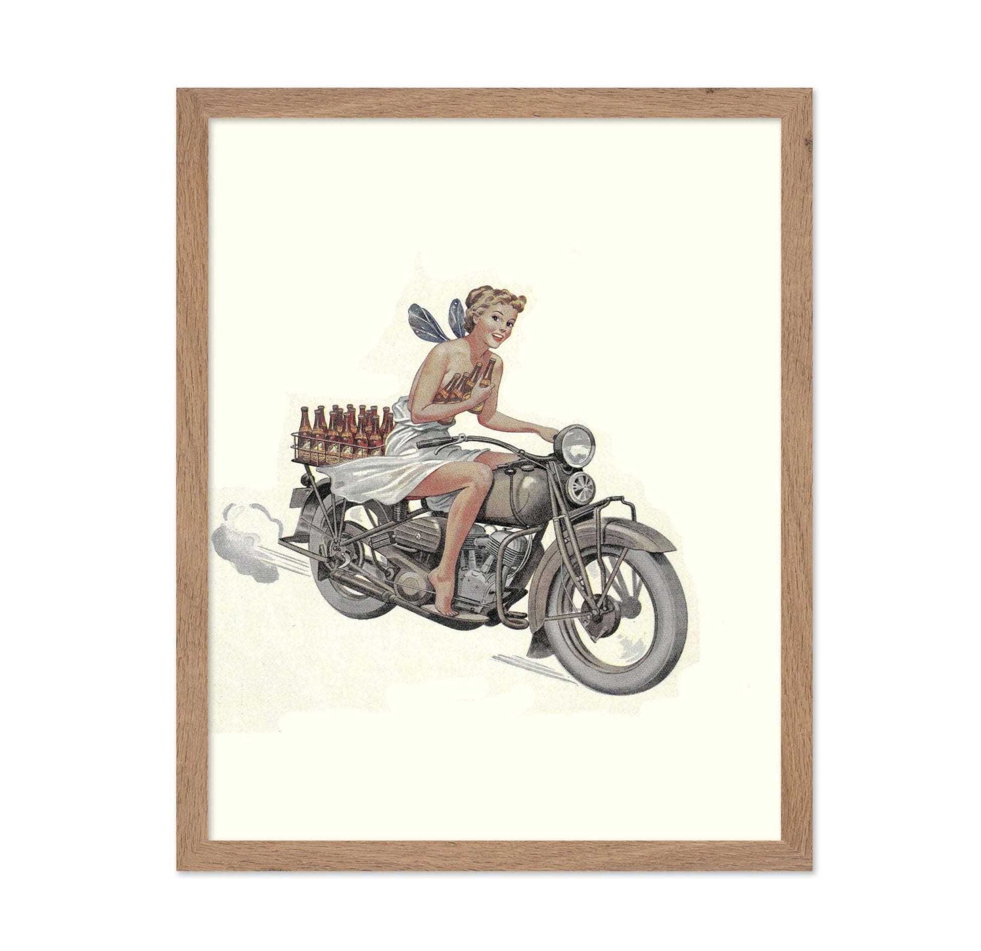 Fairy on Motorcycle