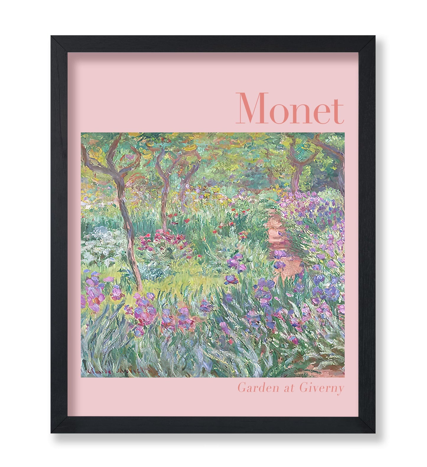 Claude Monet - Garden at Giverny