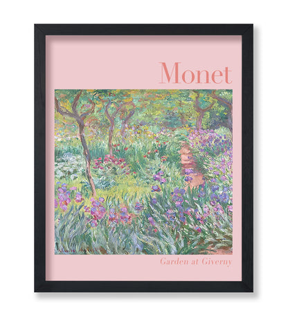 Claude Monet - Garden at Giverny