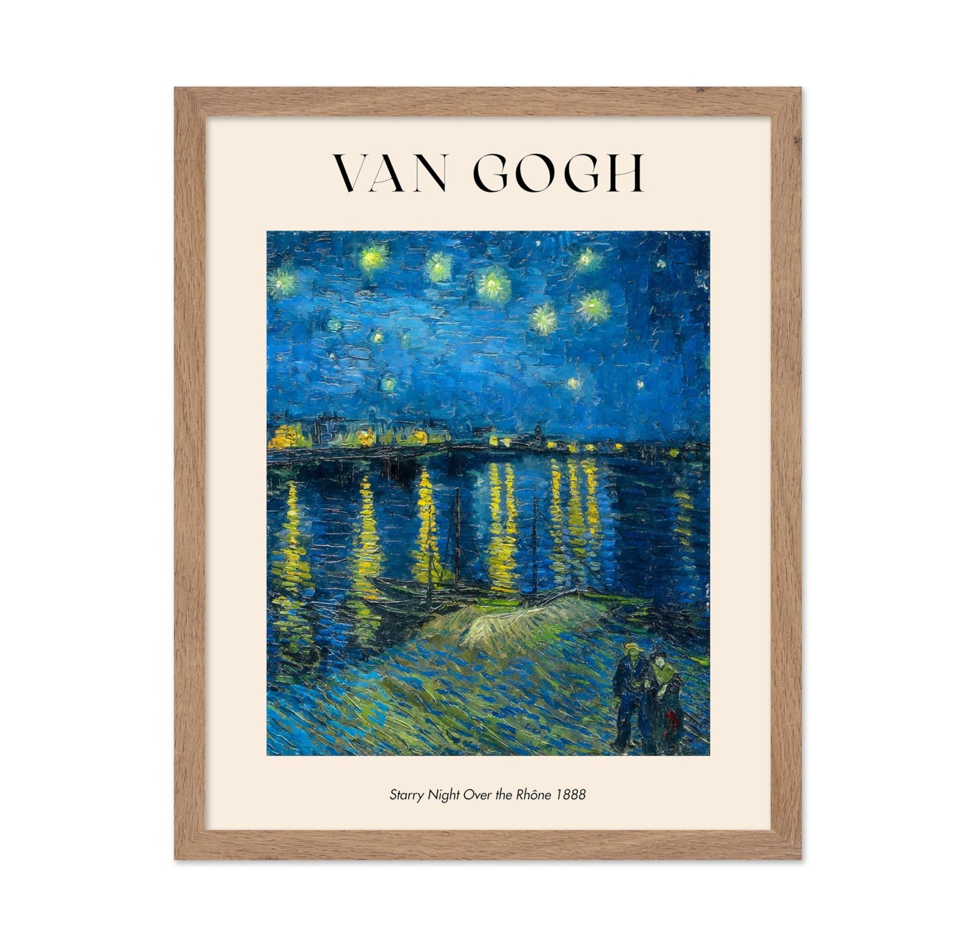 Van Gogh - Starry Night Over the Rhone No2