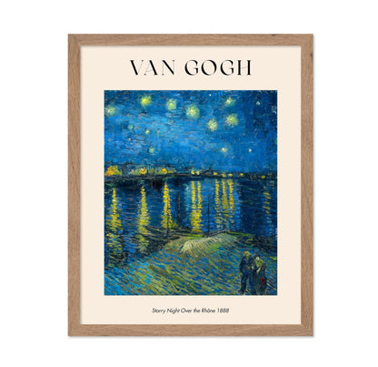 Van Gogh - Starry Night Over the Rhone No2