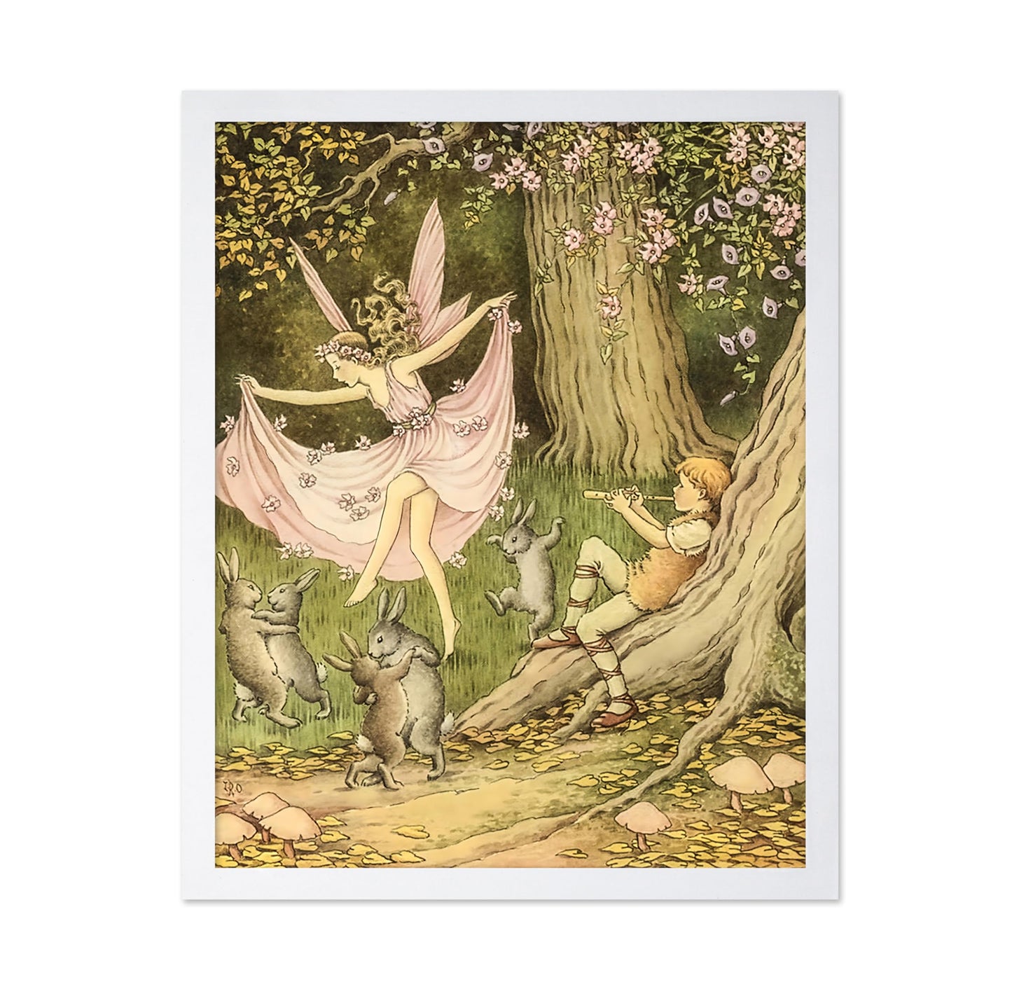 Fairy Dancing in Forest No1