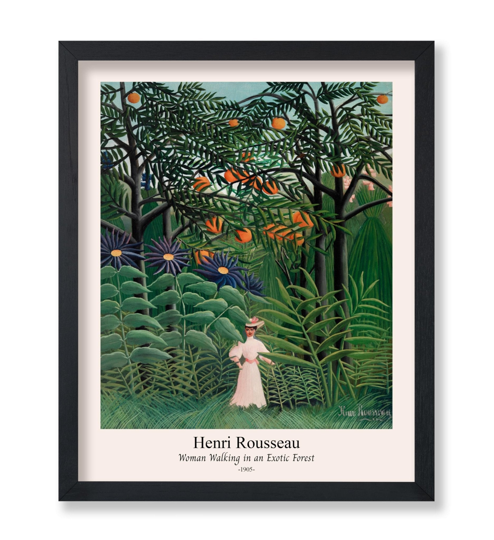 Henri Rousseau - Woman Walking