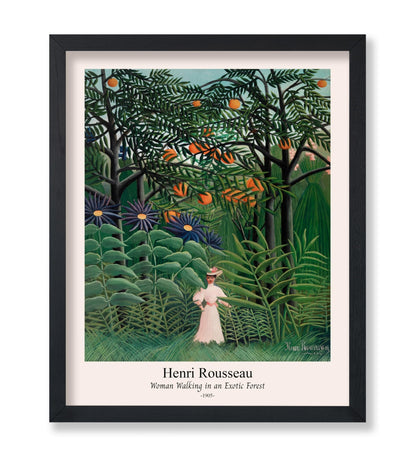 Henri Rousseau - Woman Walking