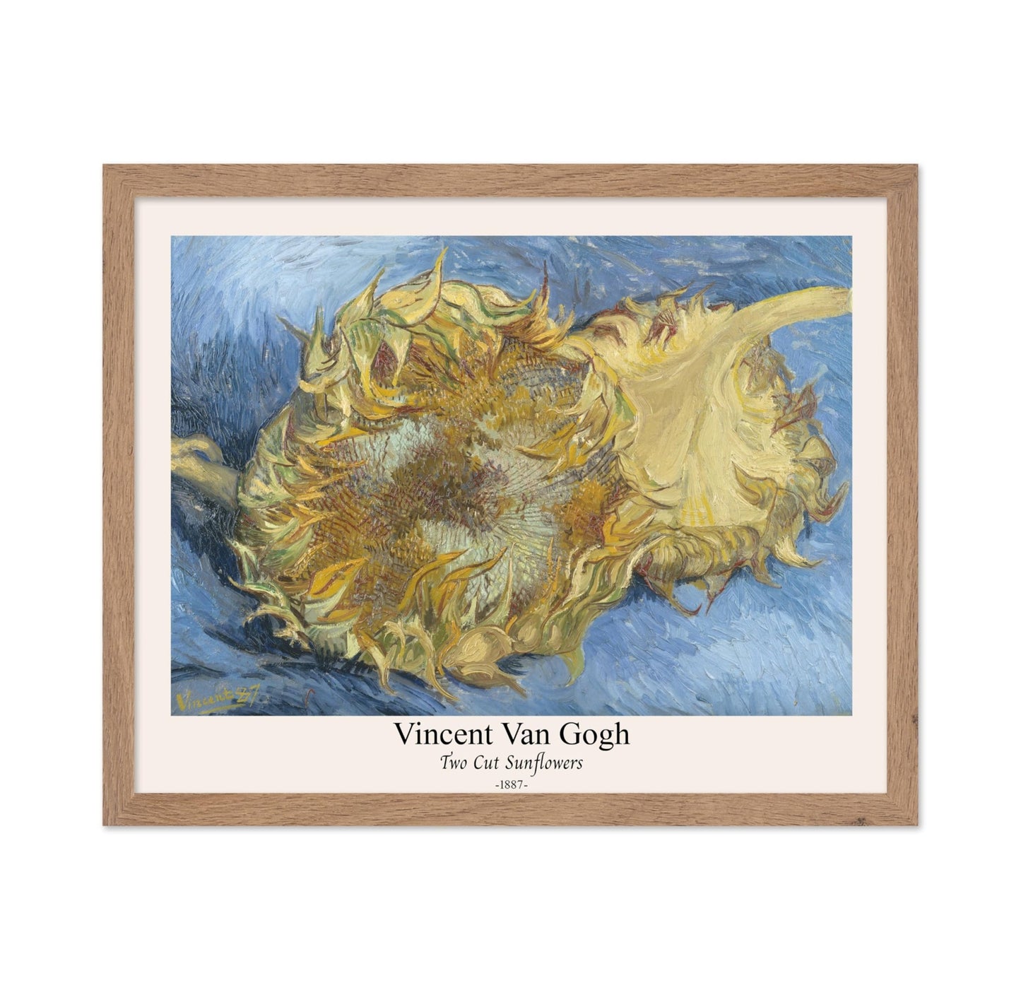 Van Gogh - Two Cut Sunflowers