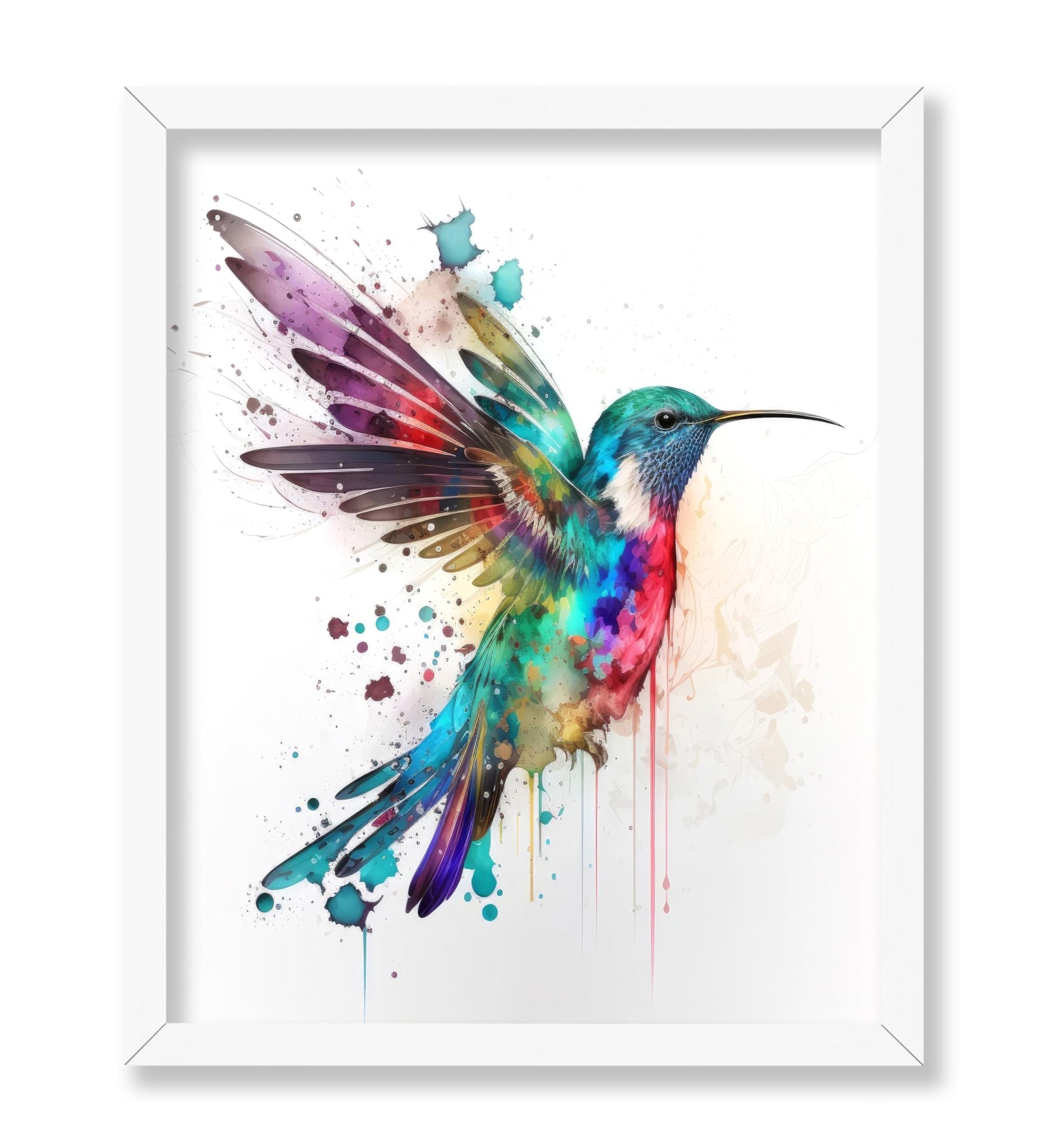 Neon Hummingbird