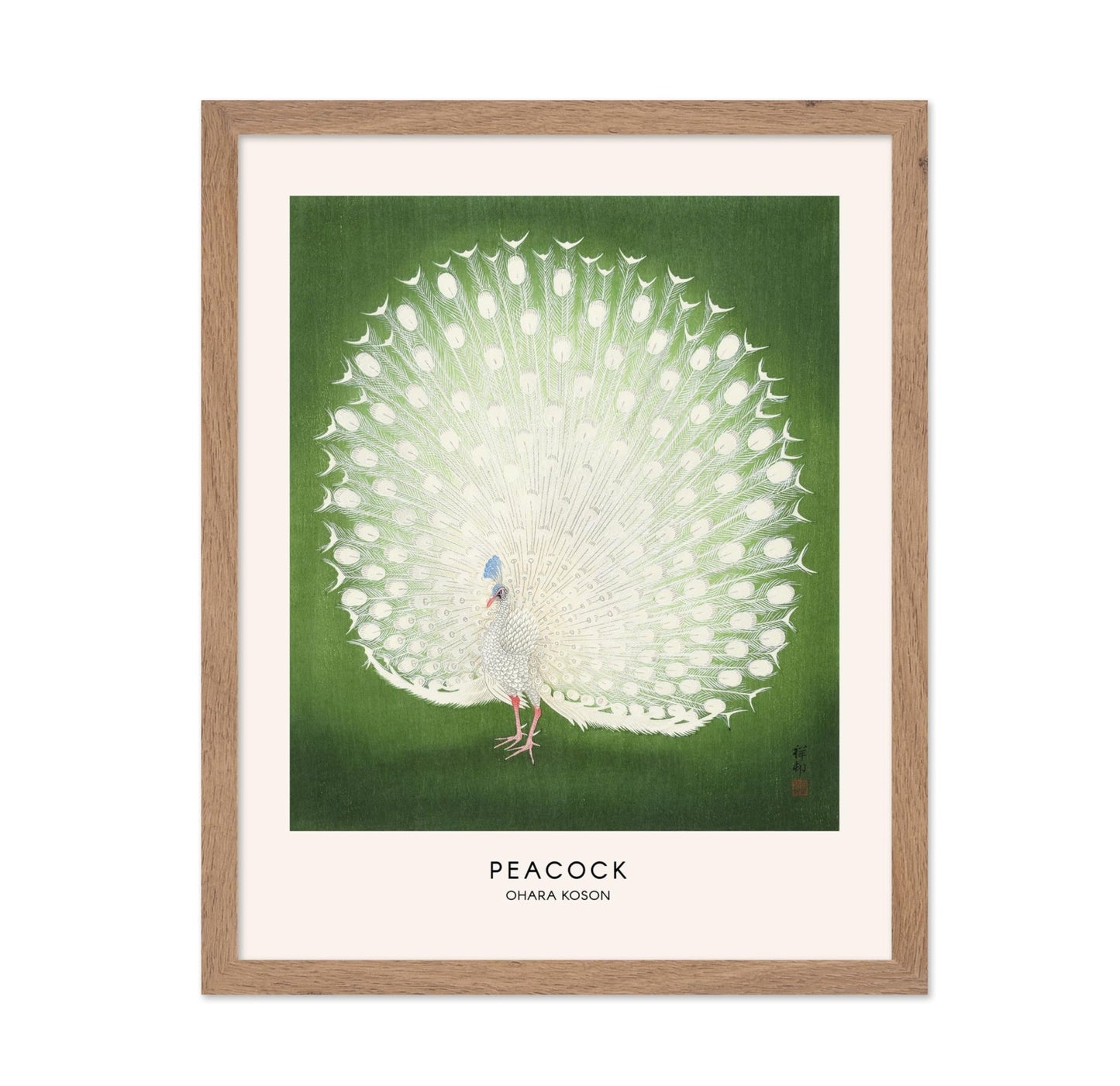 Ohara Koson - Peacock No1