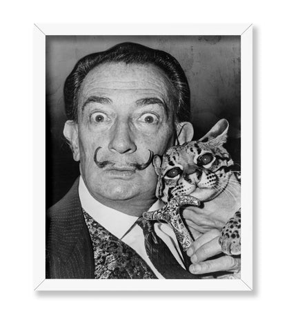 Salvador Dali and Pet