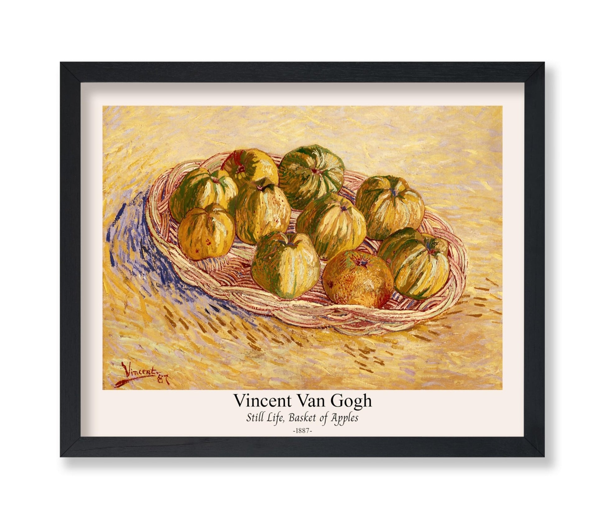 Van Gogh - Still Life Basket of Apples No1