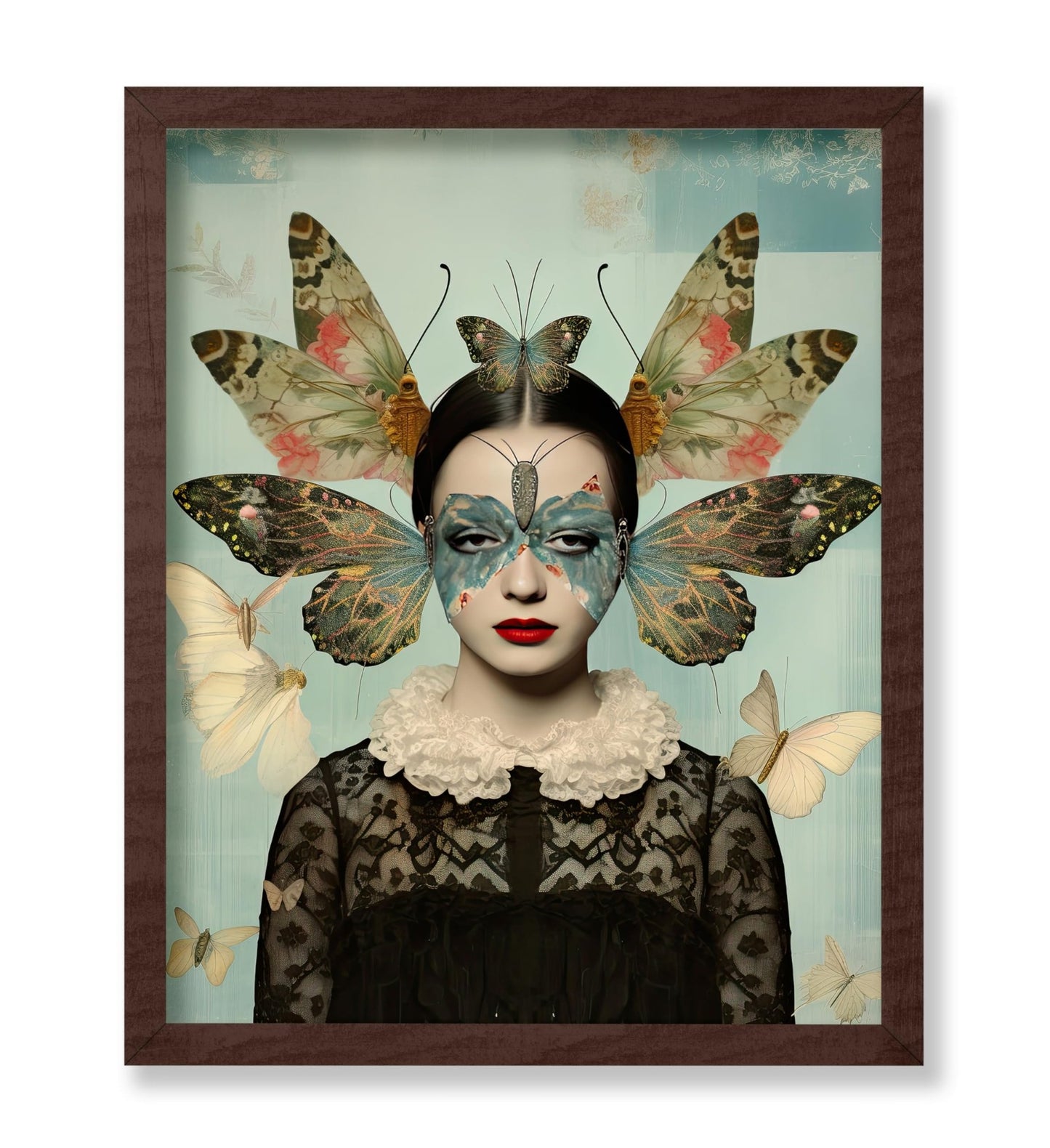 Woman and Butterfly No1