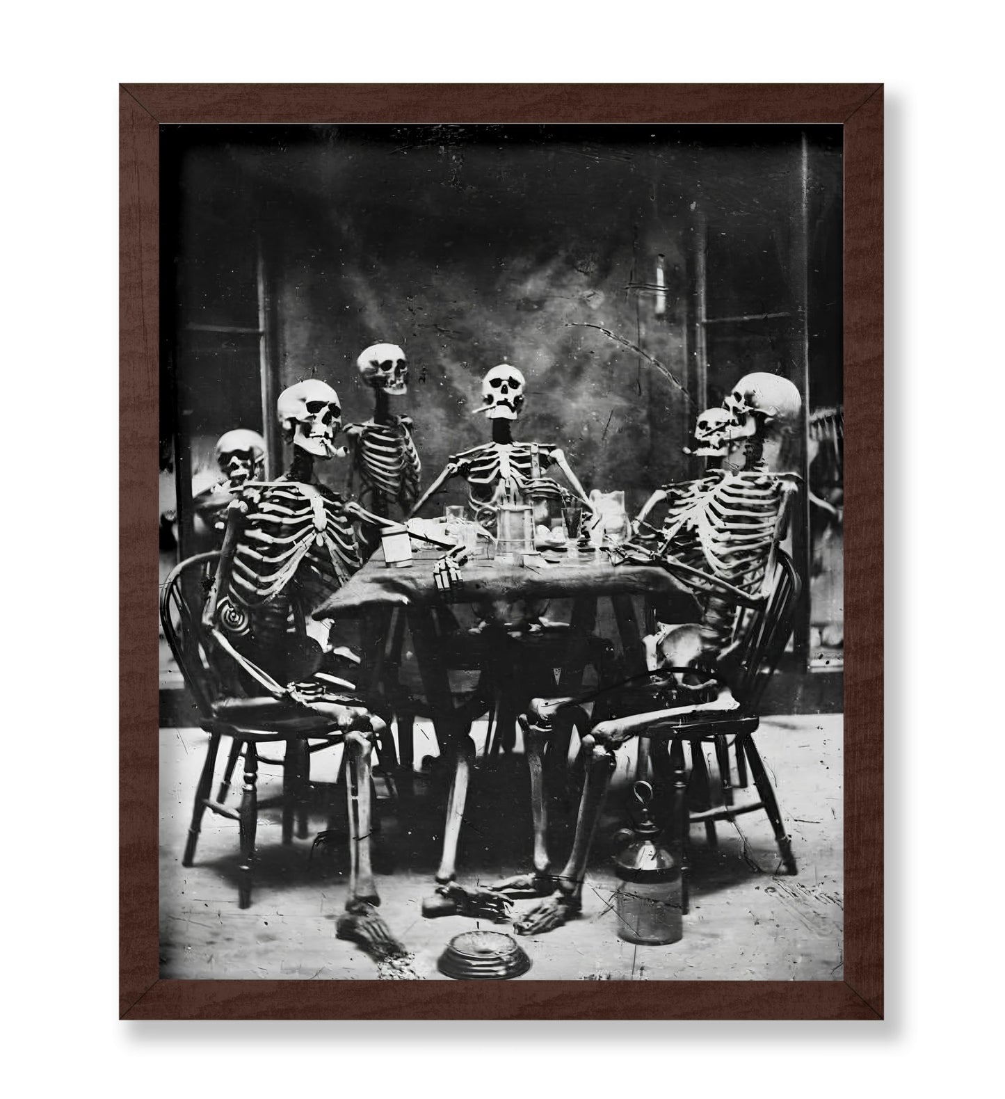 Skeletons Smoking