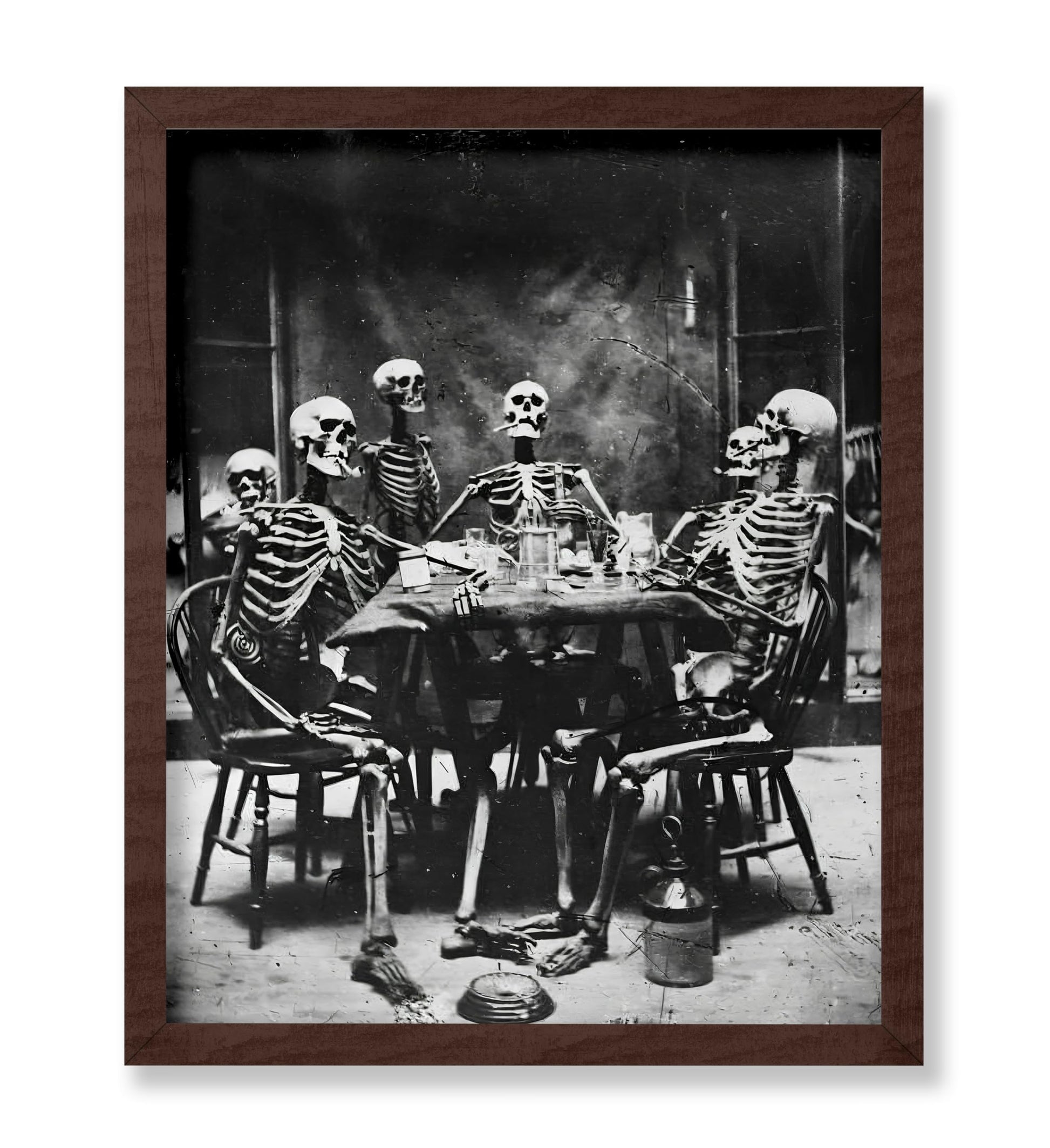 Skeletons Smoking