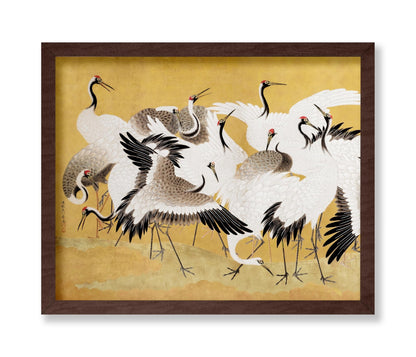 Ishida Yutei - Flock of Cranes