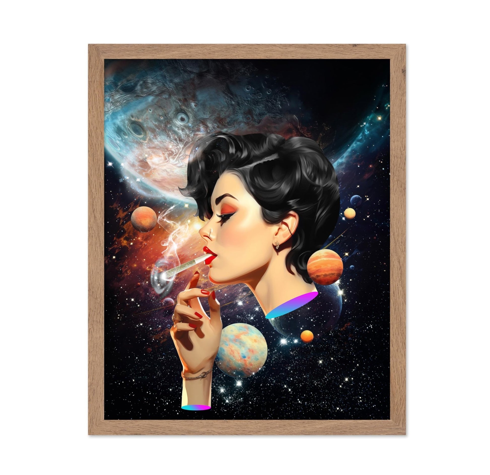 Smoking Lady