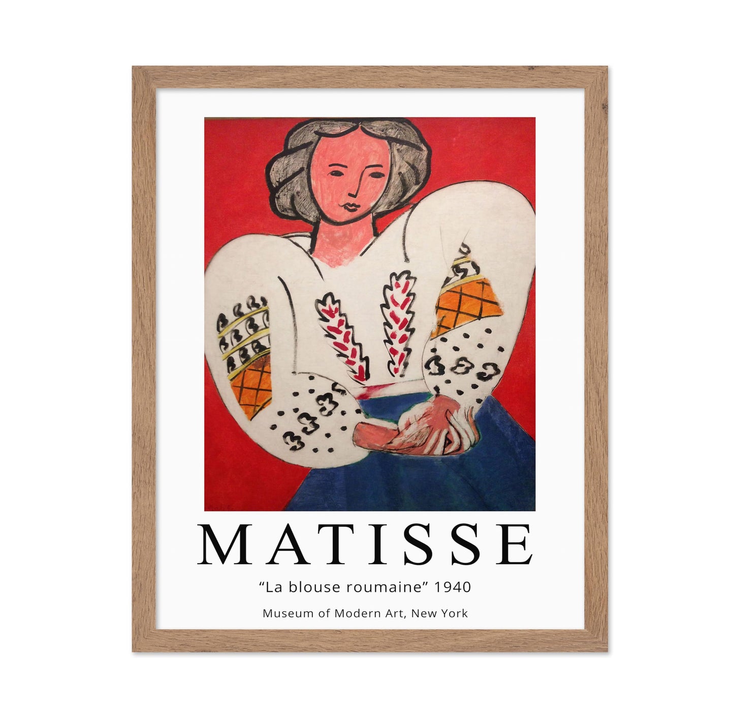 Henri Matisse - La Blouse Roumaine No1
