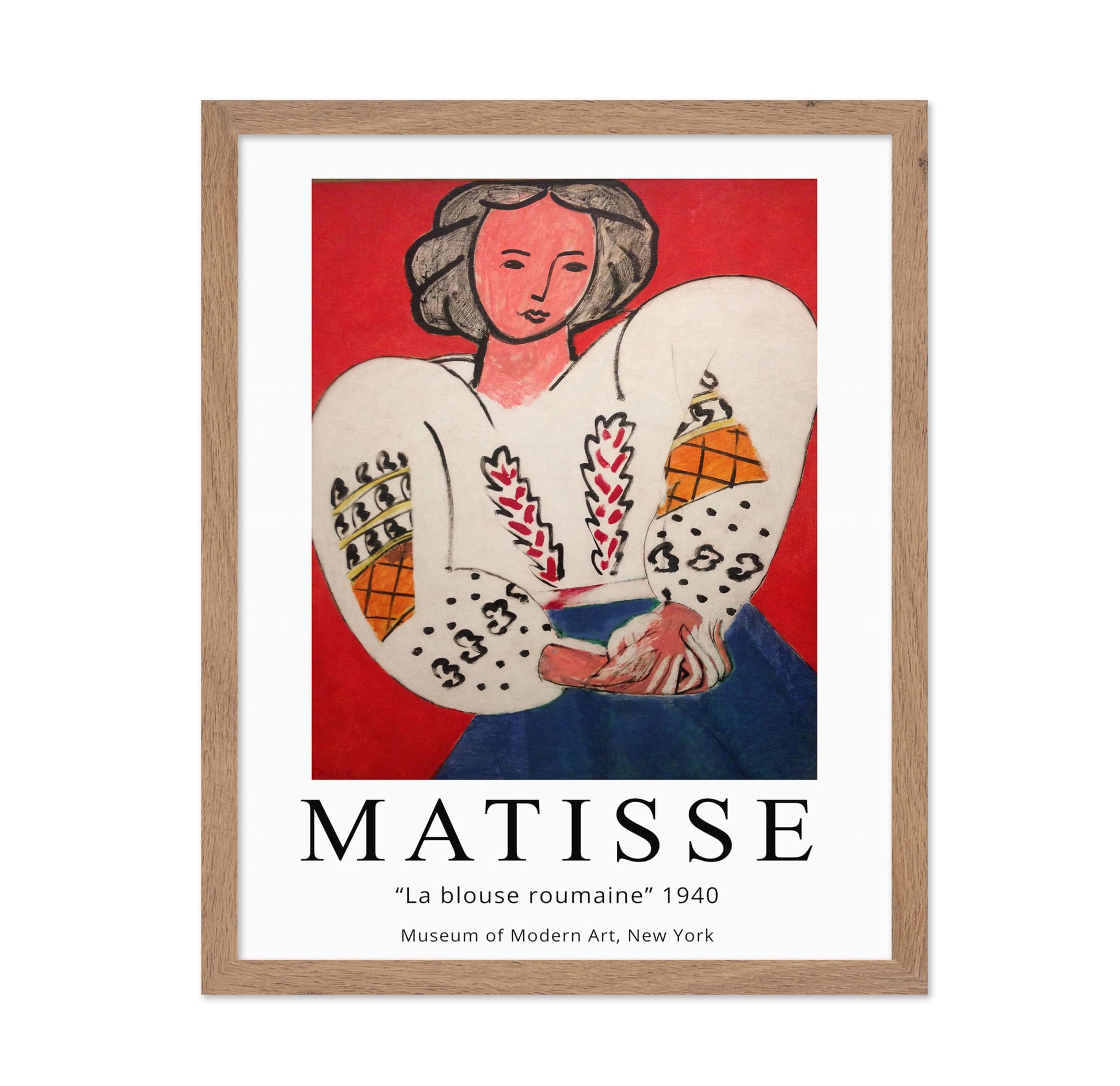 Henri Matisse - La Blouse Roumaine No1
