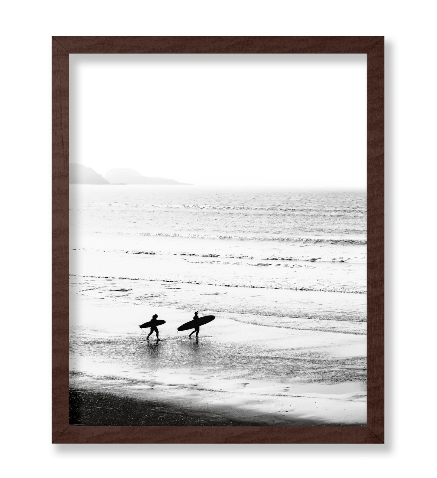 Surfers on the Beach